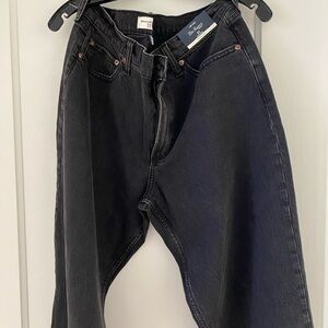 Abercrombie & Fitch Black Relaxed Women's Jeans